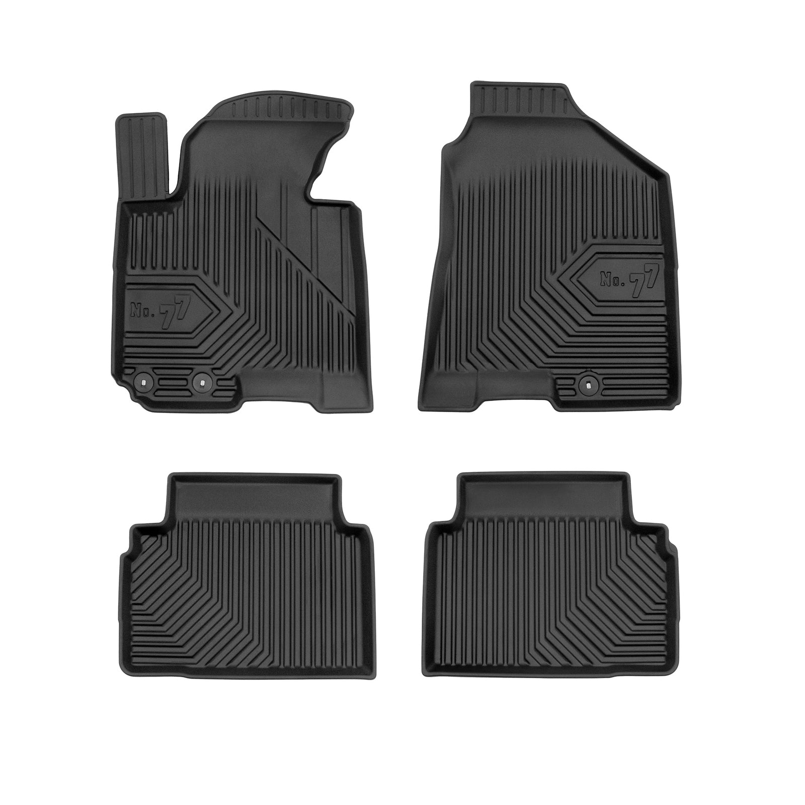 PACK 3 TAPETES BORRACHA NO.77 HYUNDAI TUCSON II 2009-2015