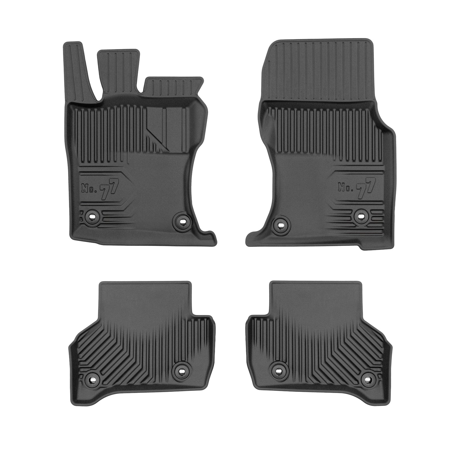 PACK 4 TAPETES BORRACHA NO.77 JAGUAR XE 2015-2024