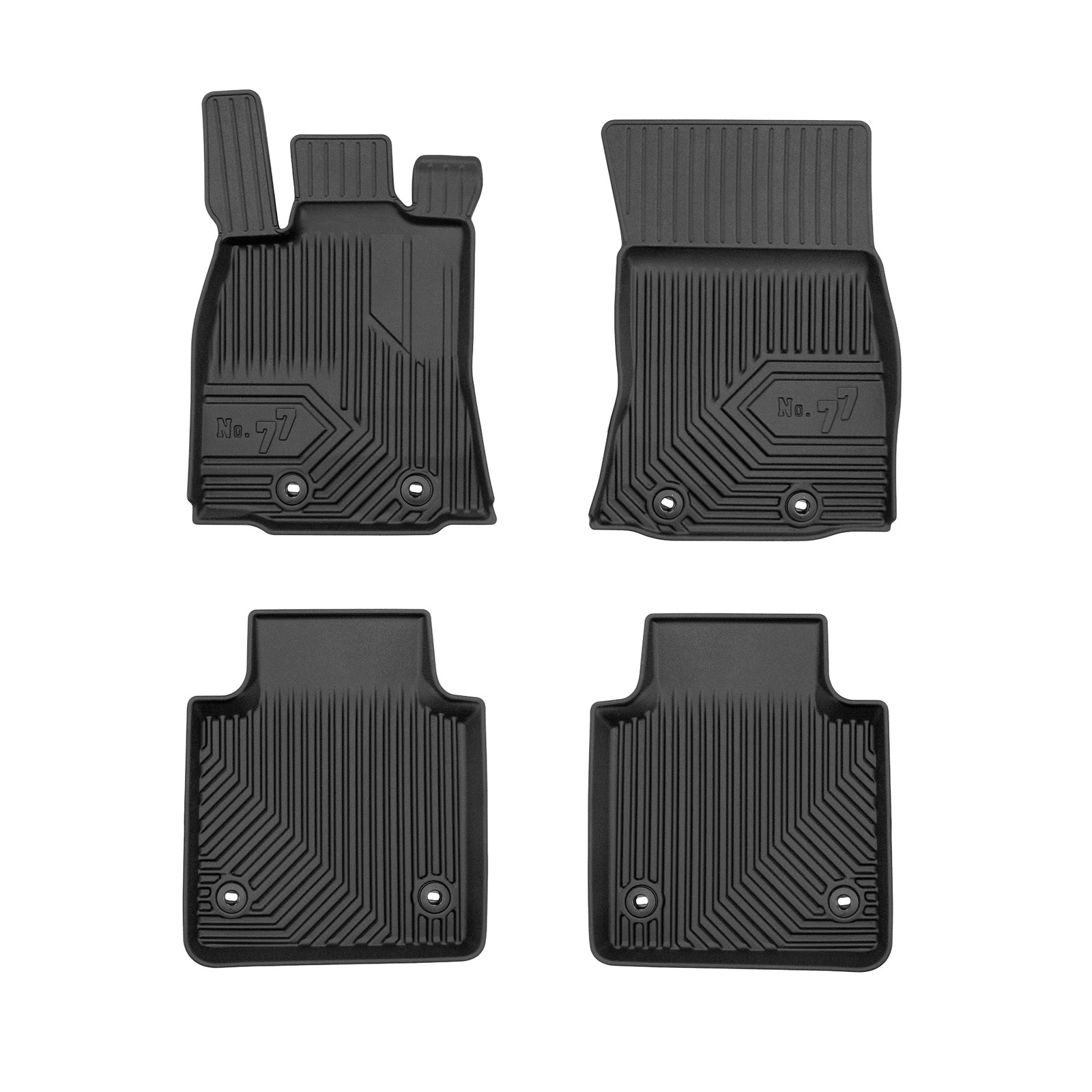 PACK 4 TAPETES BORRACHA NO.77 JAGUAR XJ VII 2009-2019