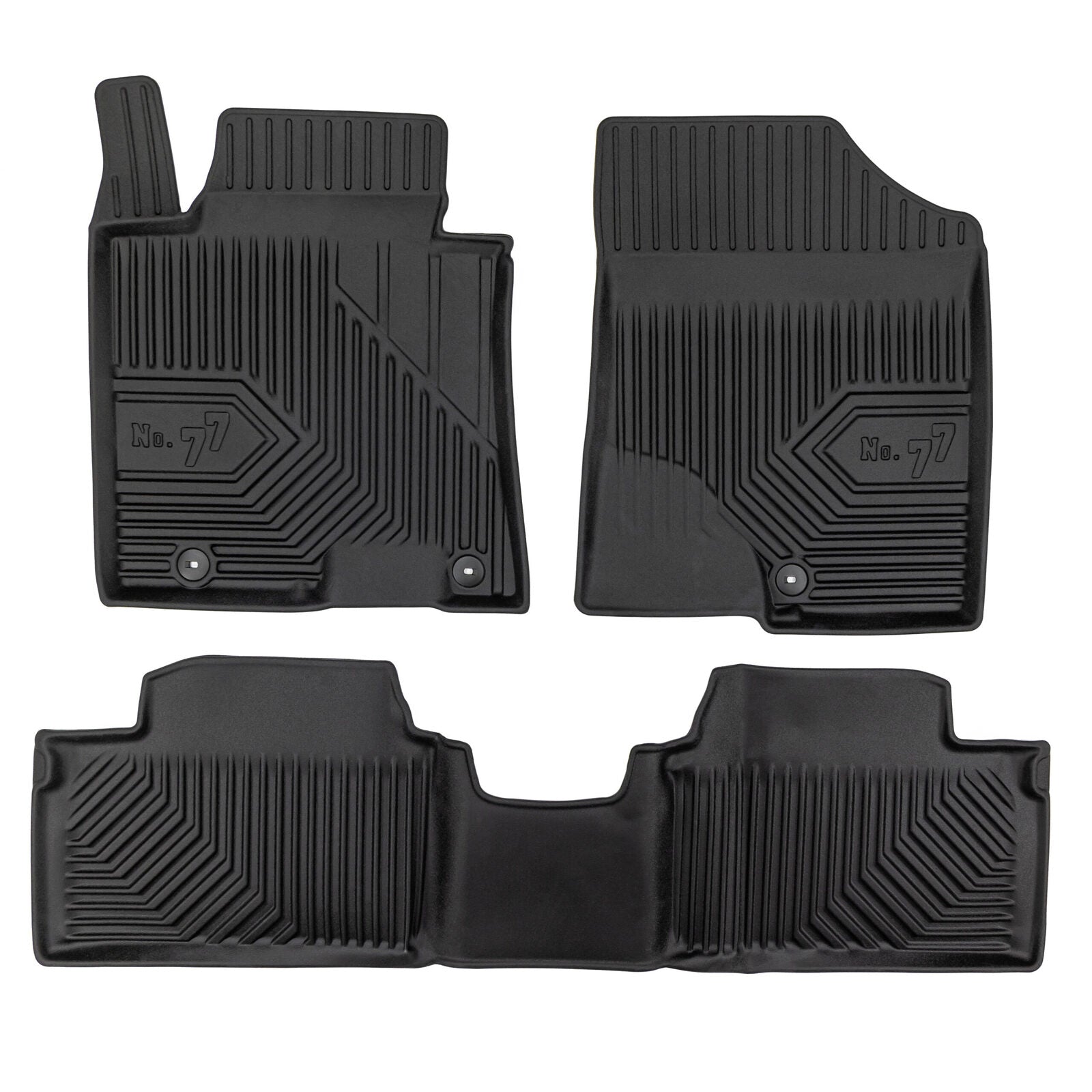 PACK 4 TAPETES BORRACHA NO.77 KIA CEED II 2012-2018