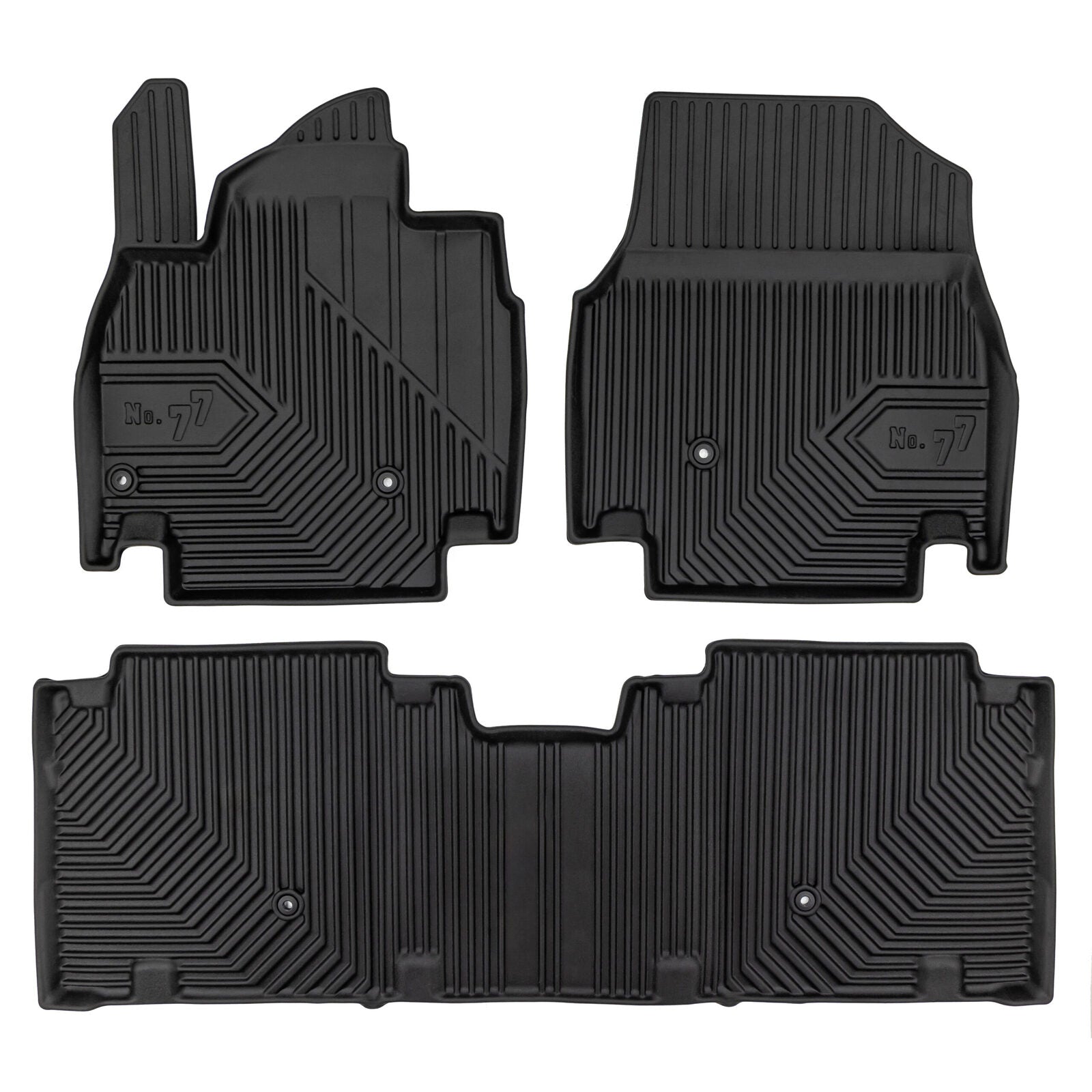 PACK 3 TAPETES BORRACHA NO.77 KIA EV9 2023->