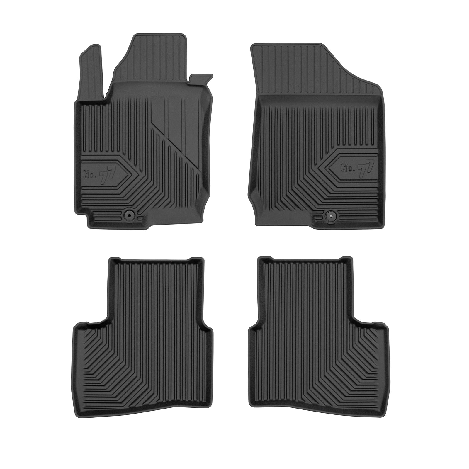 PACK 4 TAPETES BORRACHA NO.77 KIA PROCEED I 2006-2012