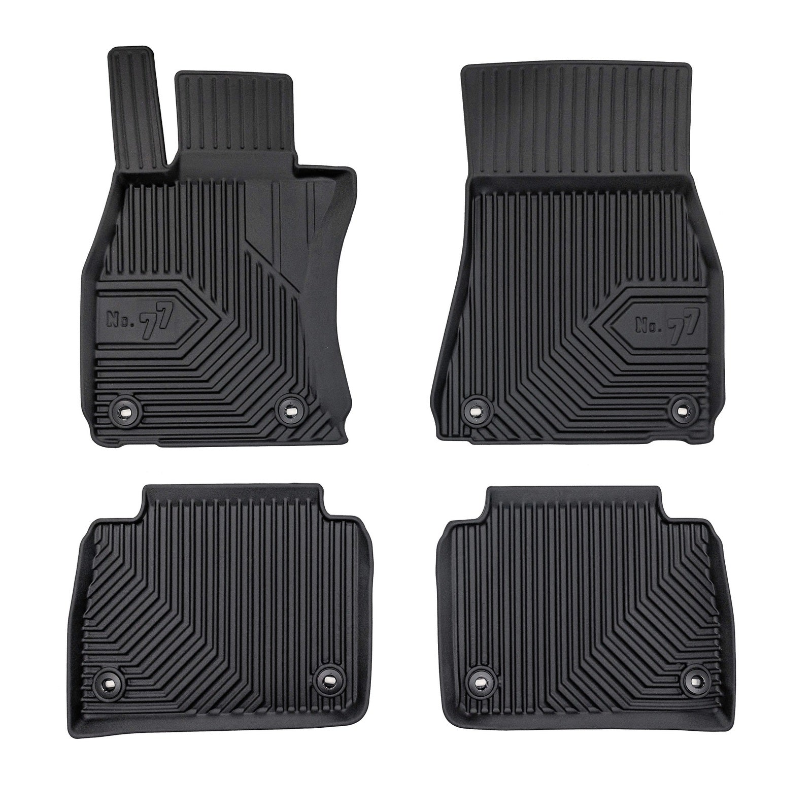 PACK 4 TAPETES BORRACHA NO.77 LEXUS LS IV 2006-2017