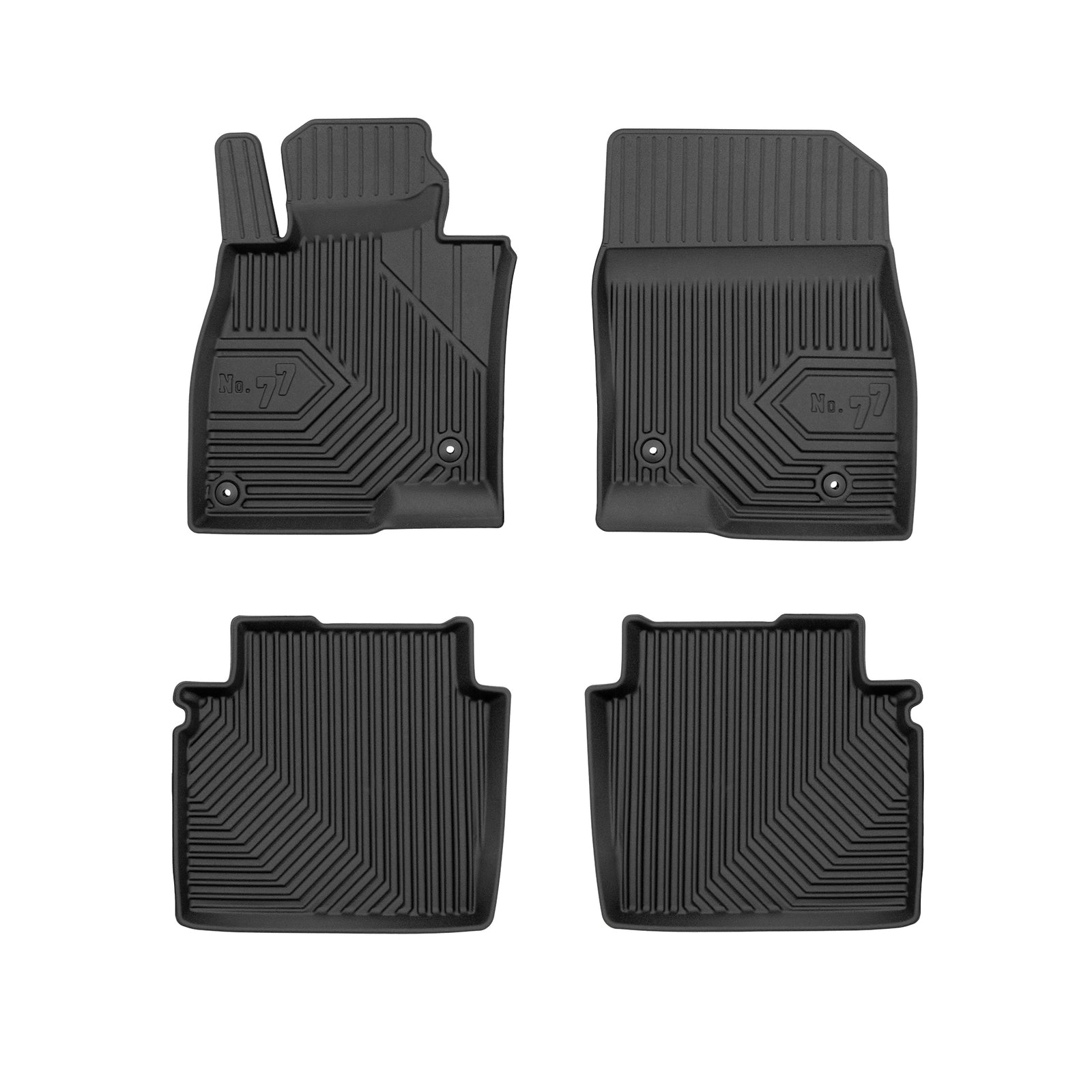 PACK 4 TAPETES BORRACHA NO.77 MAZDA 6 III 2012-2018