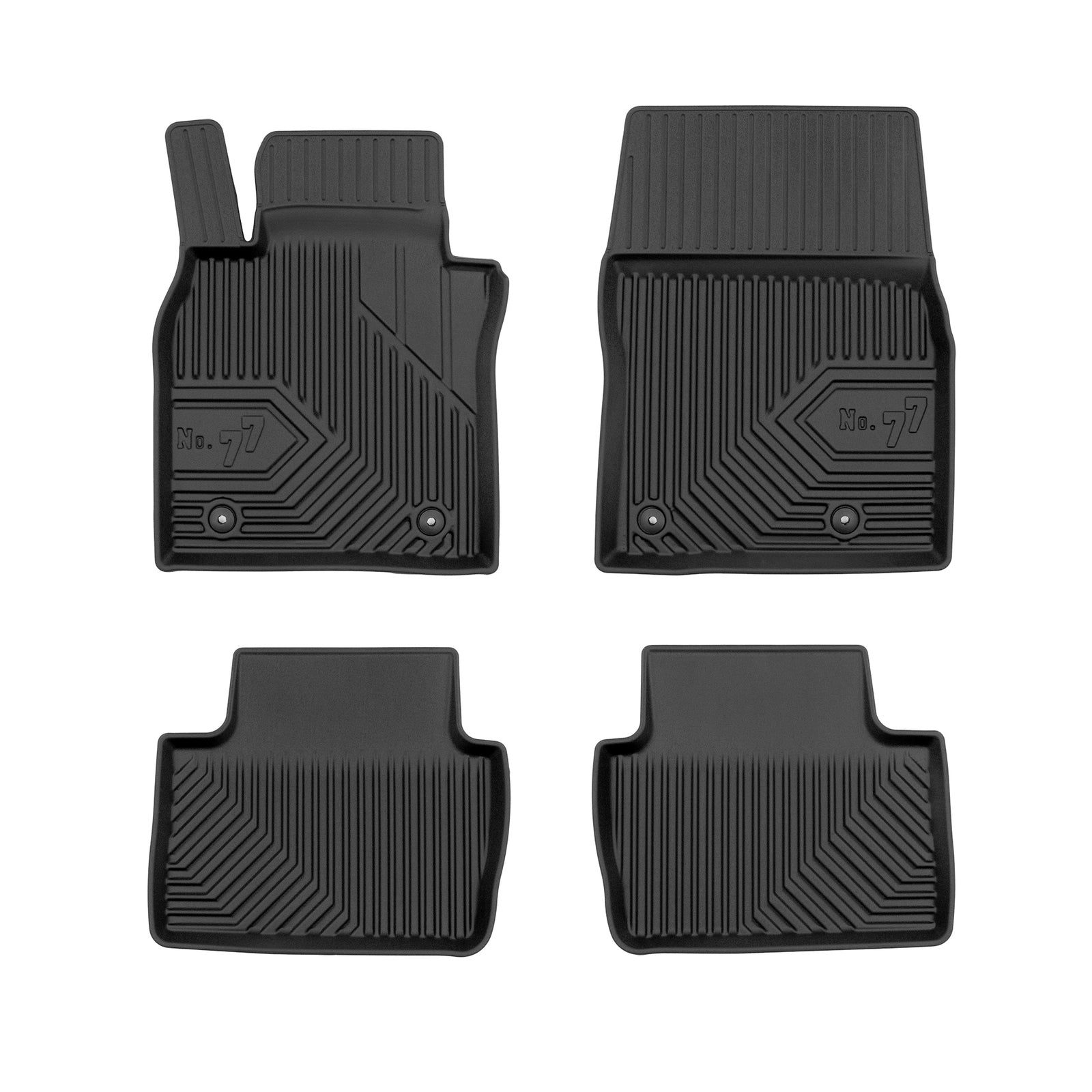 PACK 4 TAPETES BORRACHA NO.77 MAZDA CX-30 2019->
