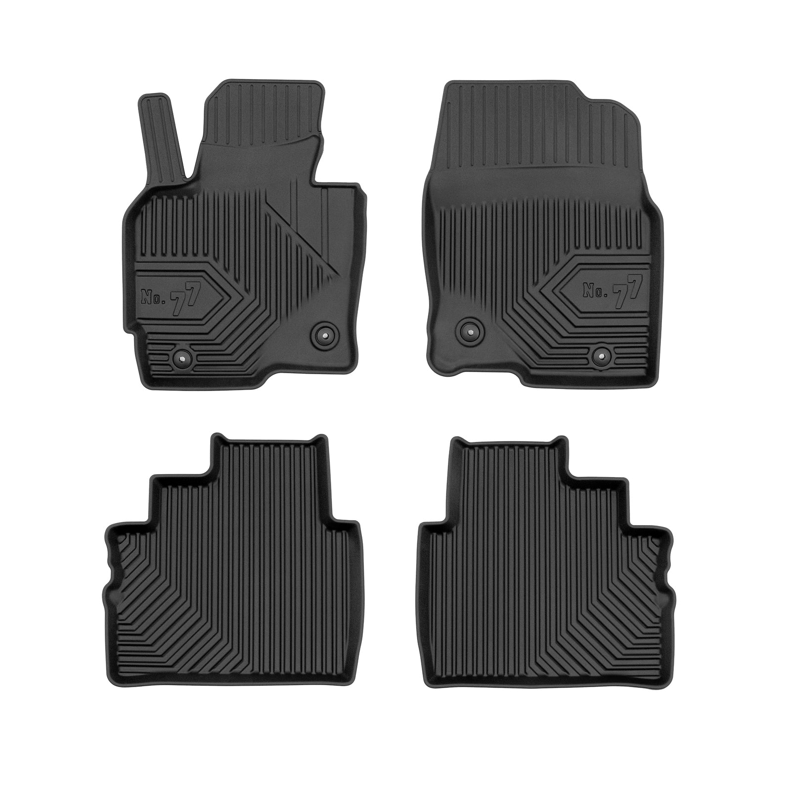 PACK 4 TAPETES BORRACHA NO.77 Mazda CX-5 I 2012-2017