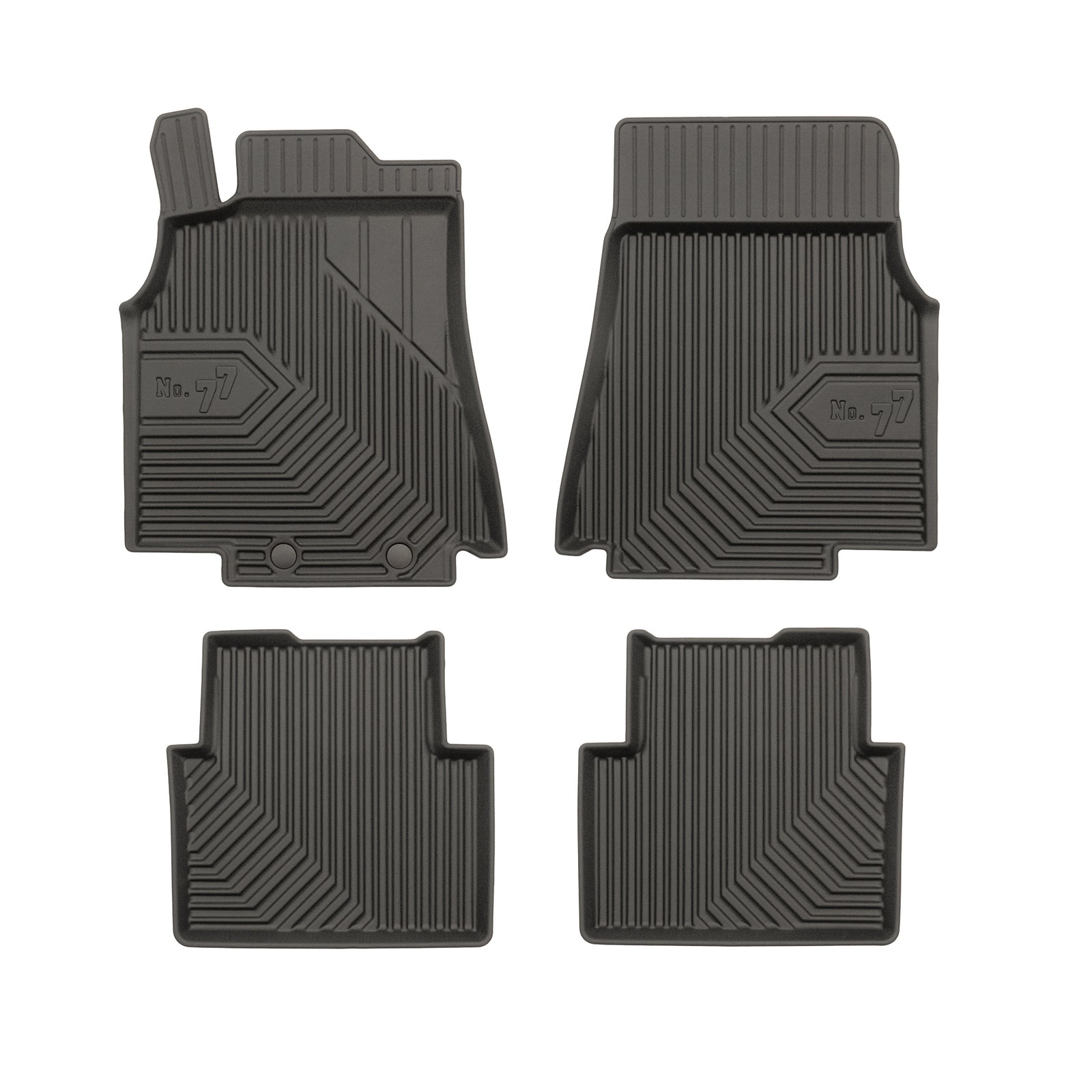 PACK 4 TAPETES BORRACHA NO.77 MERCEDES-BENZ CLASSE A W169 2004-2012