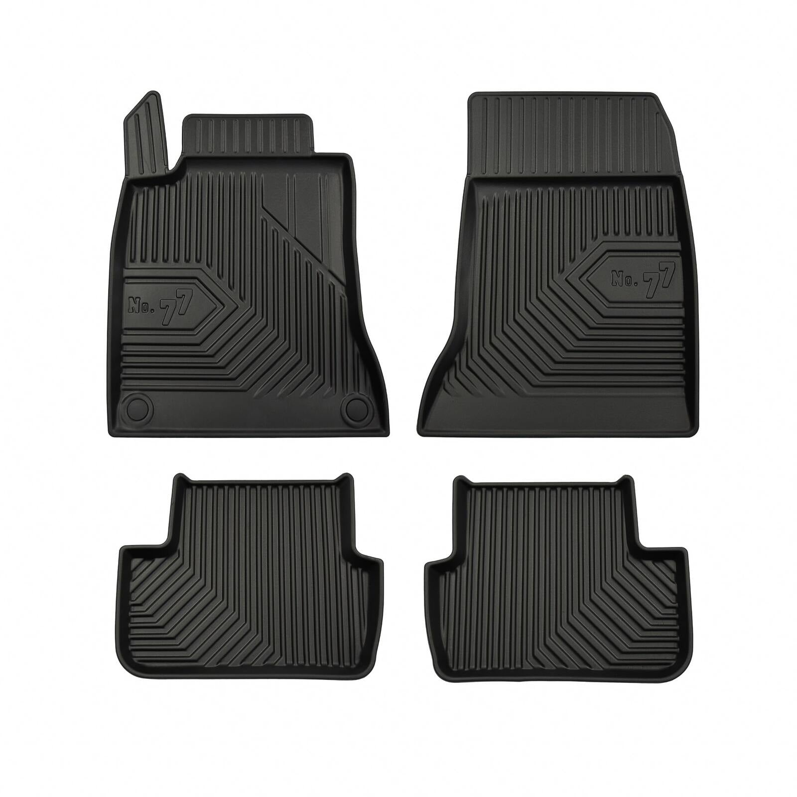 PACK 4 TAPETES BORRACHA NO.77 MERCEDES-BENZ CLASSE CLA X217 2013-2019