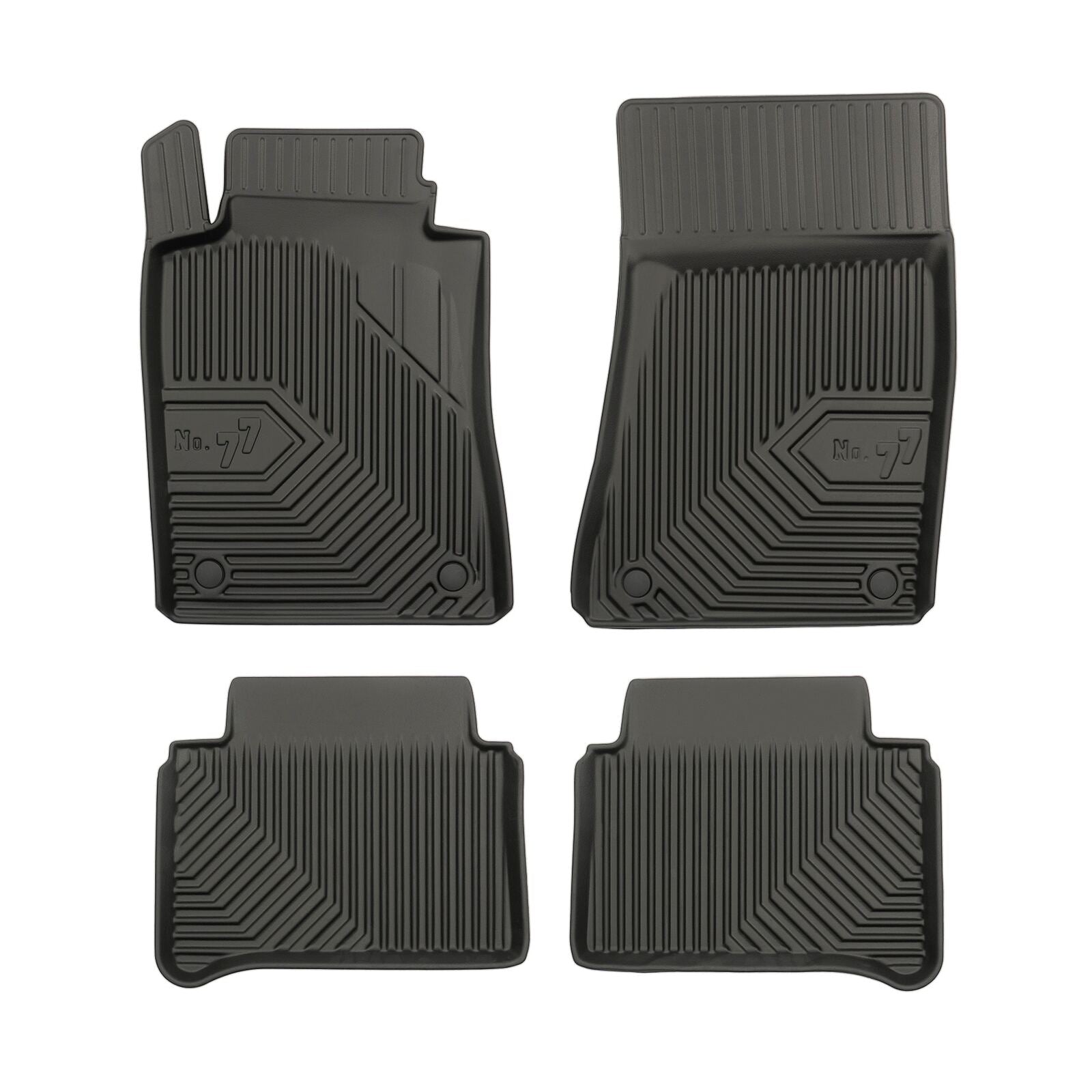 PACK 4 TAPETES BORRACHA NO.77 MERCEDES-BENZ CLASSE E S211 2002-2009