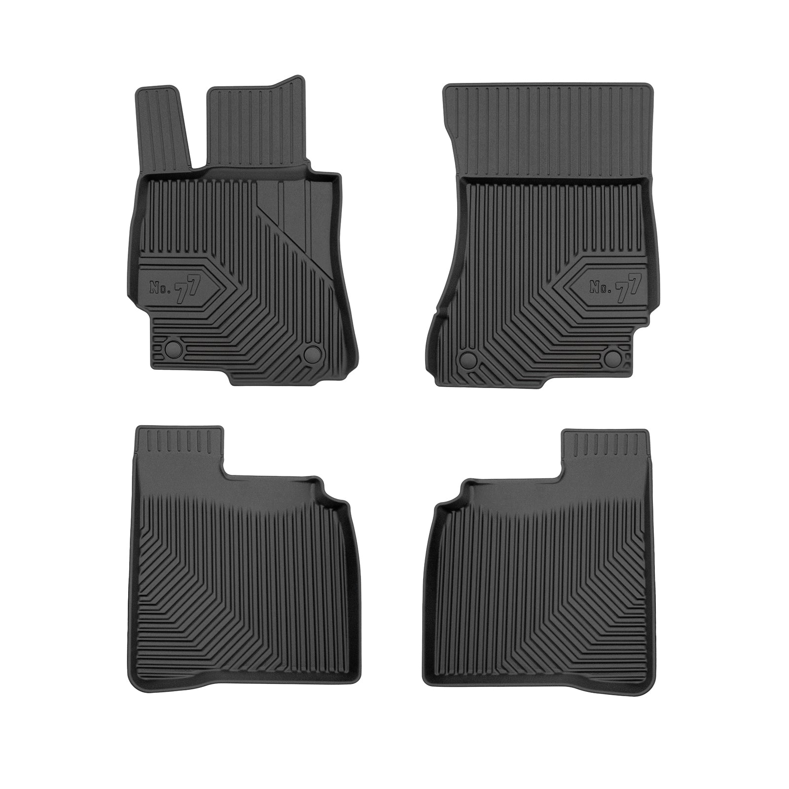 PACK 4 TAPETES BORRACHA NO.77 Mercedes-Benz CLASSE S W221 2005-2013