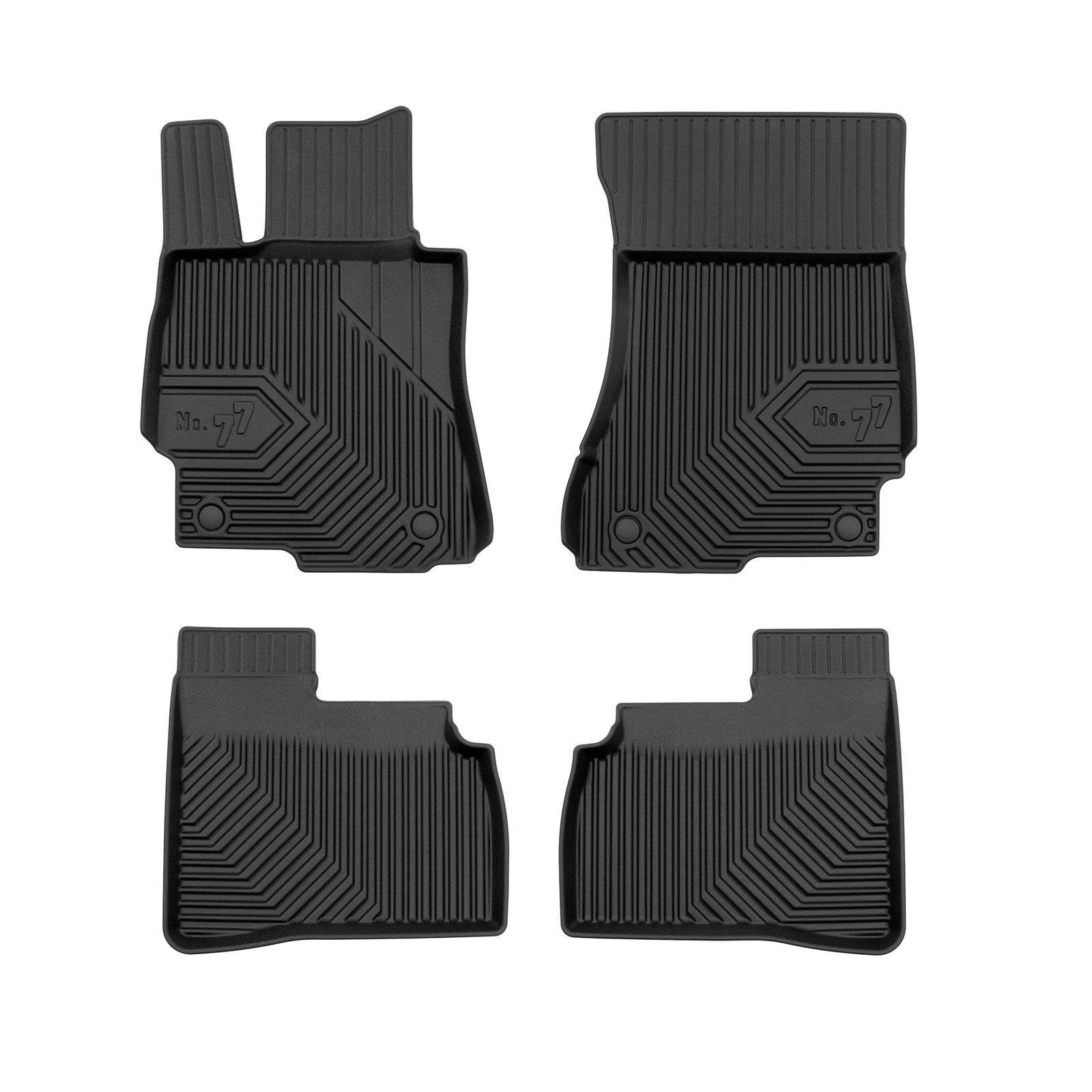 PACK 4 TAPETES BORRACHA NO.77 Mercedes-Benz CLASSE S W221 2005-2013