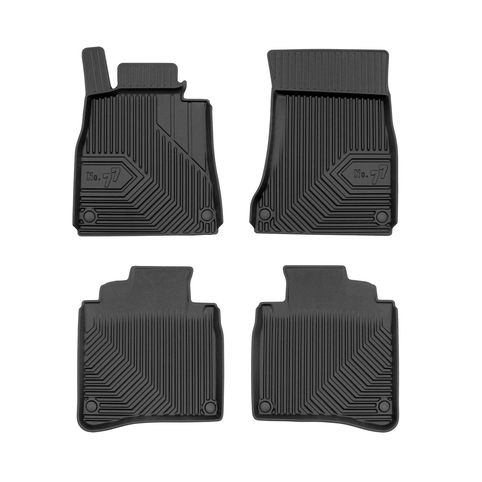 PACK 4 TAPETES BORRACHA NO.77 Mercedes-Benz CLASSE S W222 2013-2020