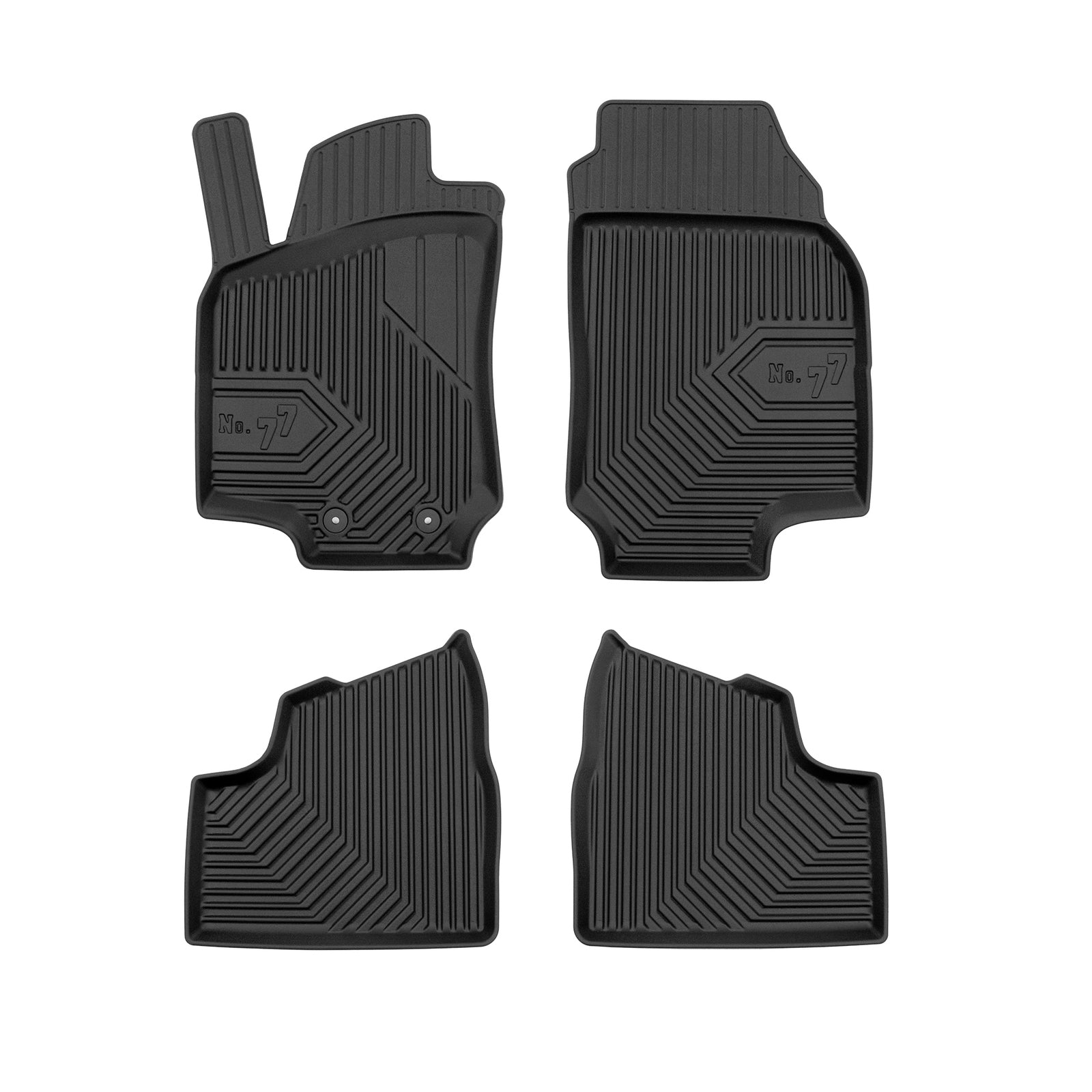 PACK 4 TAPETES BORRACHA NO.77 OPEL ASTRA G 1998-2009 - CARRINHA