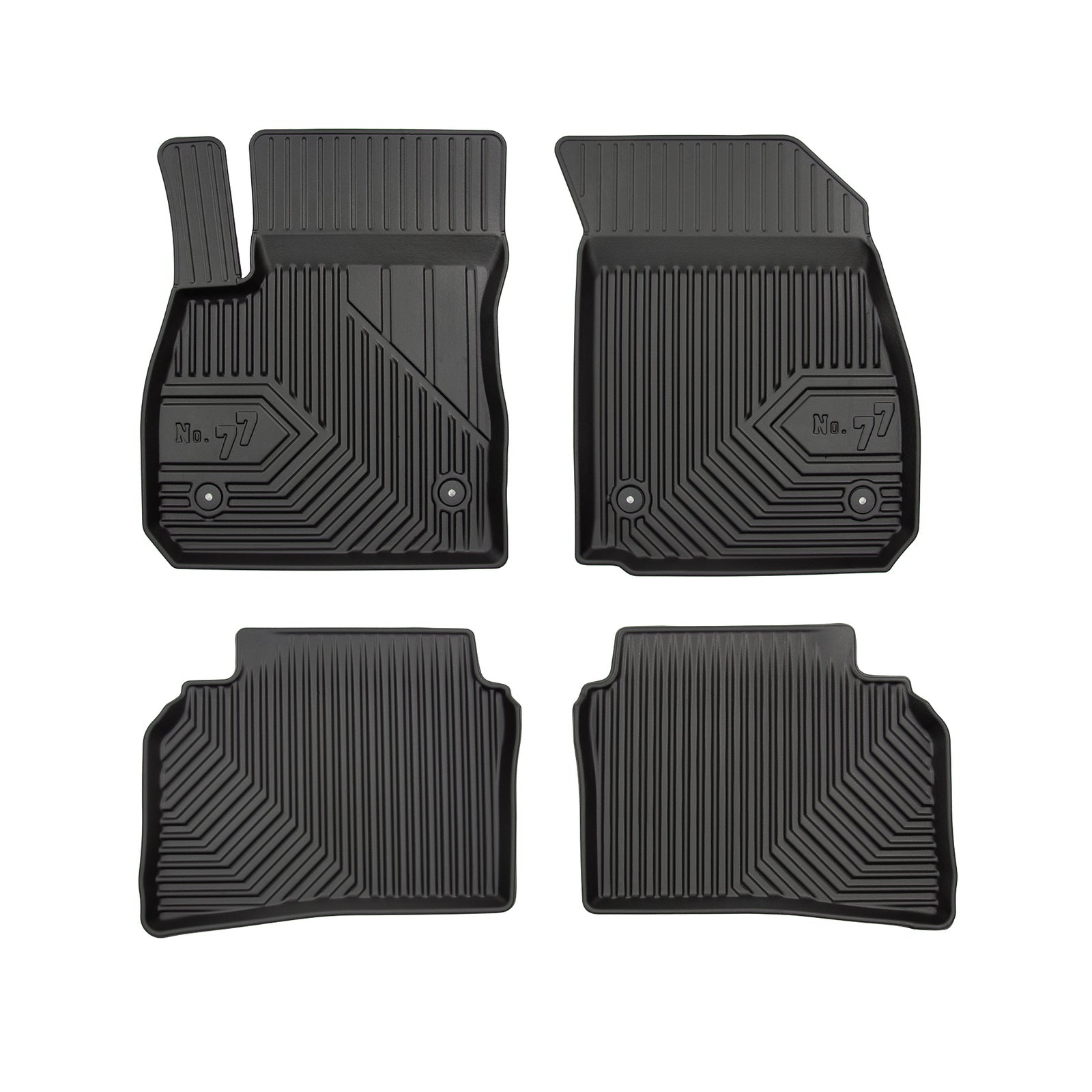 PACK 4 TAPETES BORRACHA NO.77 OPEL INSIGNIA B 2017-2022