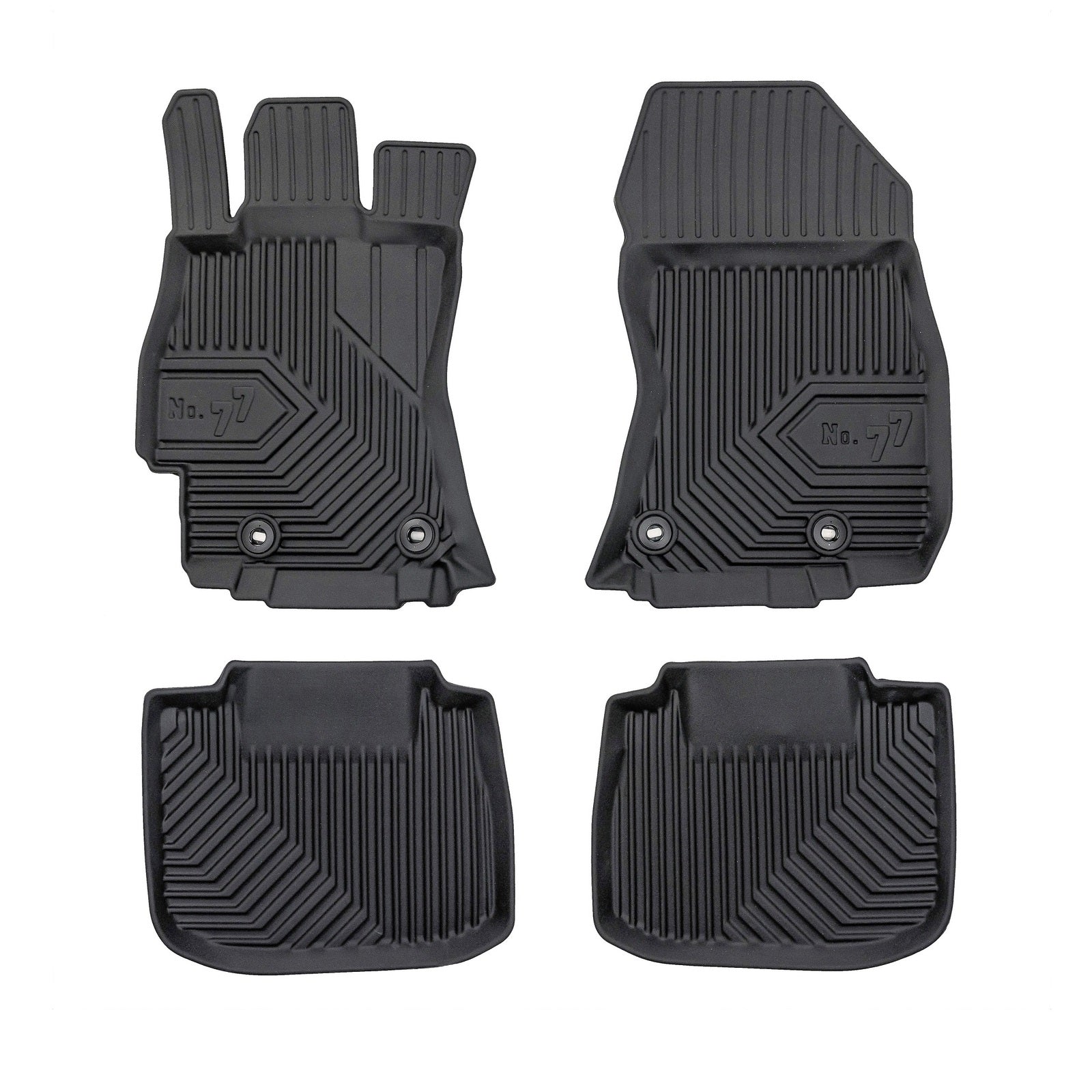 PACK 4 TAPETES BORRACHA NO.77 SUBARU OUTBACK V 2014-2019