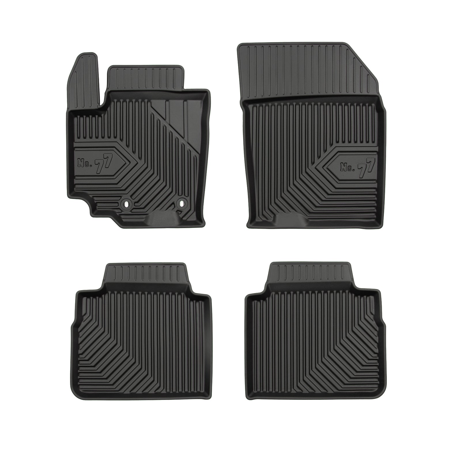 PACK 4 TAPETES BORRACHA NO.77 SUSUKI SX4 S-CROSS 2016-2021