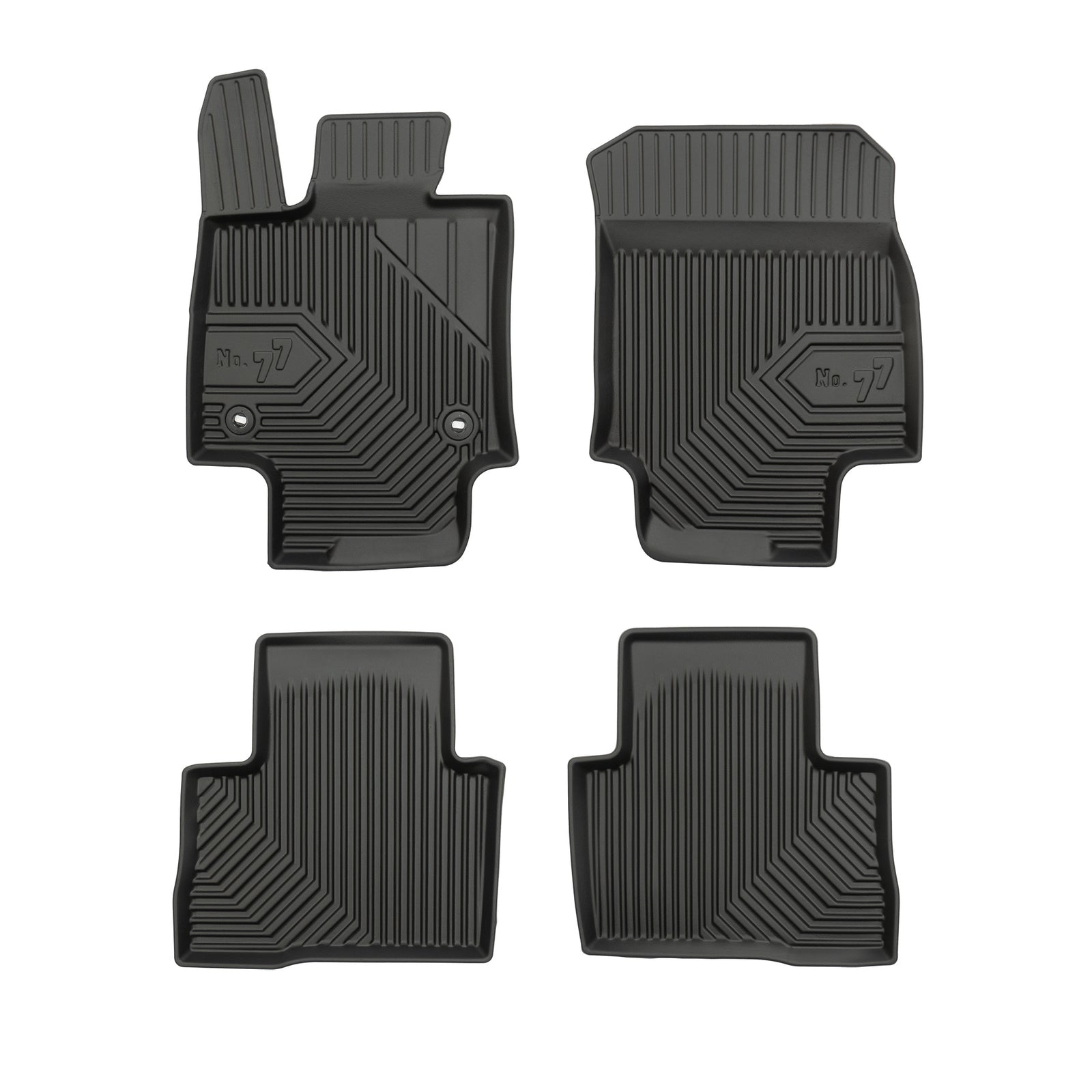 PACK 4 TAPETES BORRACHA NO.77 TOYOTA RAV4 V 2019->