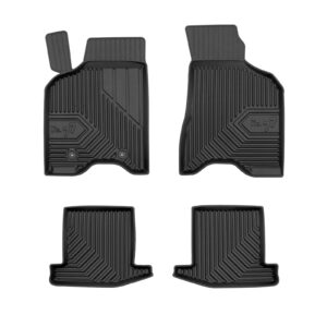PACK 4 TAPETES BORRACHA NO.77 VOLKSWAGEN LUPO 1998-2005