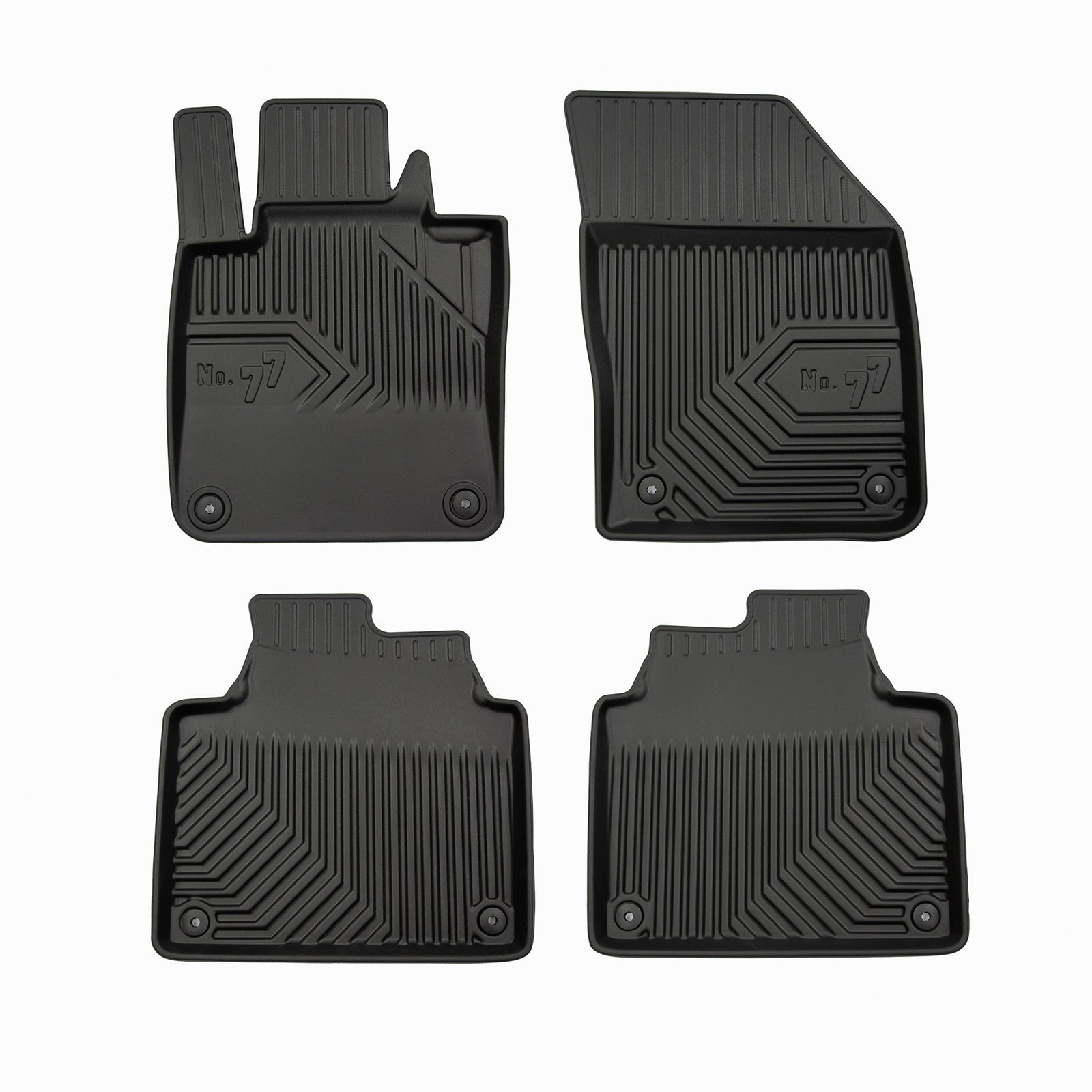 PACK 4 TAPETES BORRACHA NO.77 VOLVO V90 2016->