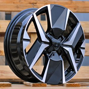 Jante Peugeot 16x6,5 ET32 4x108 - Black Polished