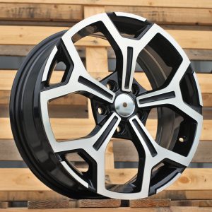 Jante Dacia 17x6,5 ET50 5x114,3 - Black Polished