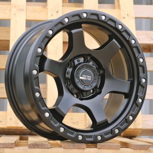 Jante 4X4 17x8,5 ET10 6x139,7 - Black Half Matt