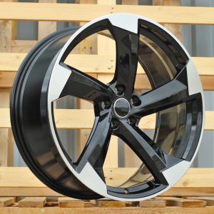 Jante Audi 17x7,5 ET40 5x112 - F Black Polished