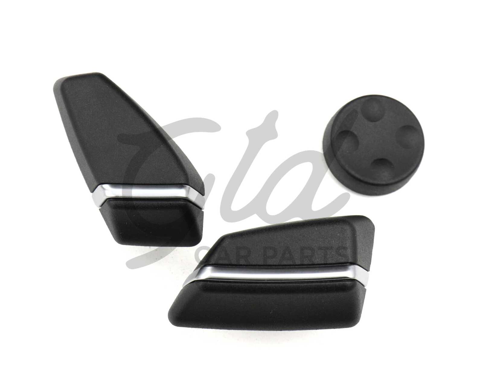 Conjunto de 3 Botões Ajuste de Banco Frontal Direito BMW Série 5 5GT 6 7 X5 X6 F10 F11 F07 F06