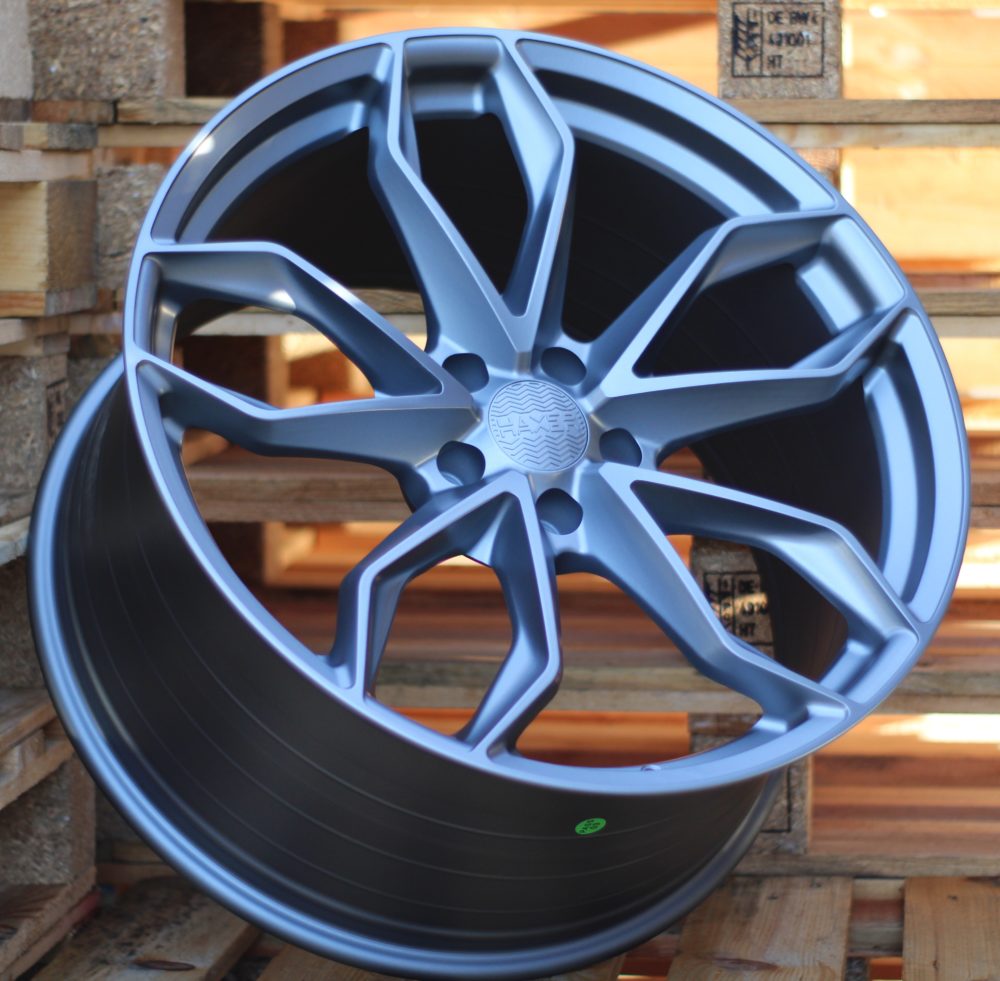 Jante HAXER 21x10,5 ET38 5x120 - Gun Metal Half Matt