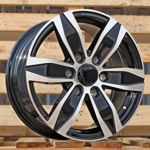 Jante Mercedes 16x7 ET50 6x130 - Black Polished