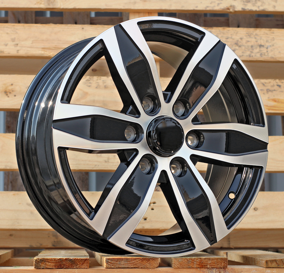 Jante Mercedes 16x7 ET50 6x130 - Black Polished