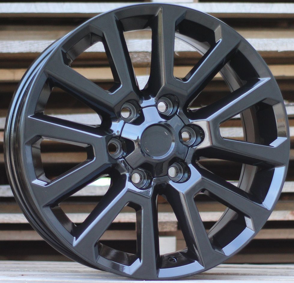 Jante Toyota 17x7,5 ET25 6x139,7 - Black Half Matt