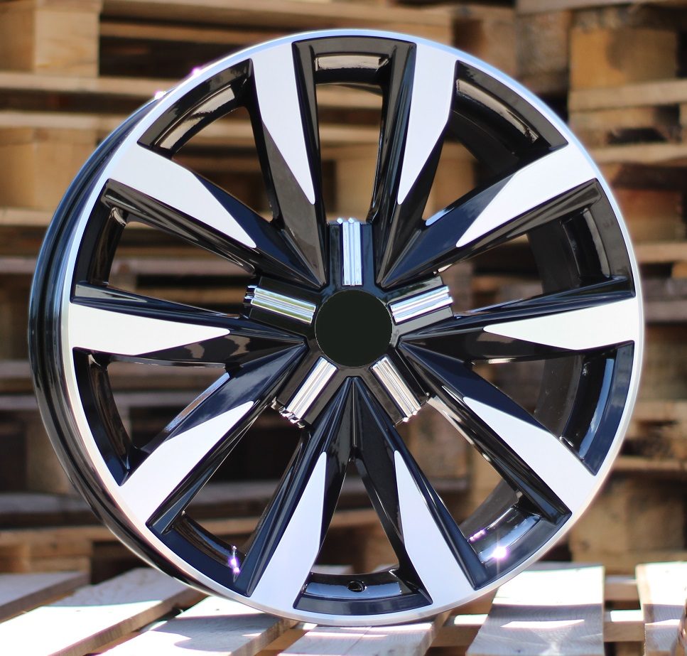 Jante Volkswagen 18x8 ET50 5x120 - Black Polished