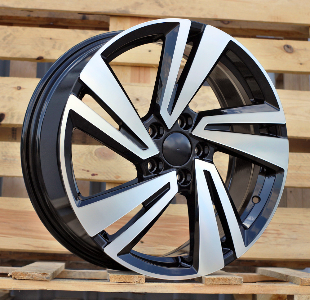 Jante Volkswagen 18x7 ET39 5x100 - Black Polished