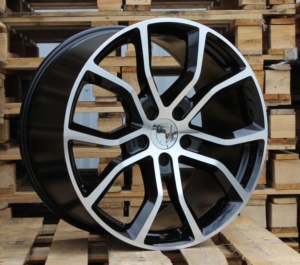 Jante Porsche 21x11 ET58 5x130 - Black Polished
