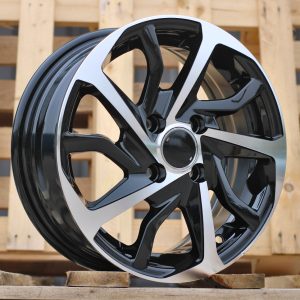 Jante Toyota 14x5,5 ET43 4x100 - Black Polished