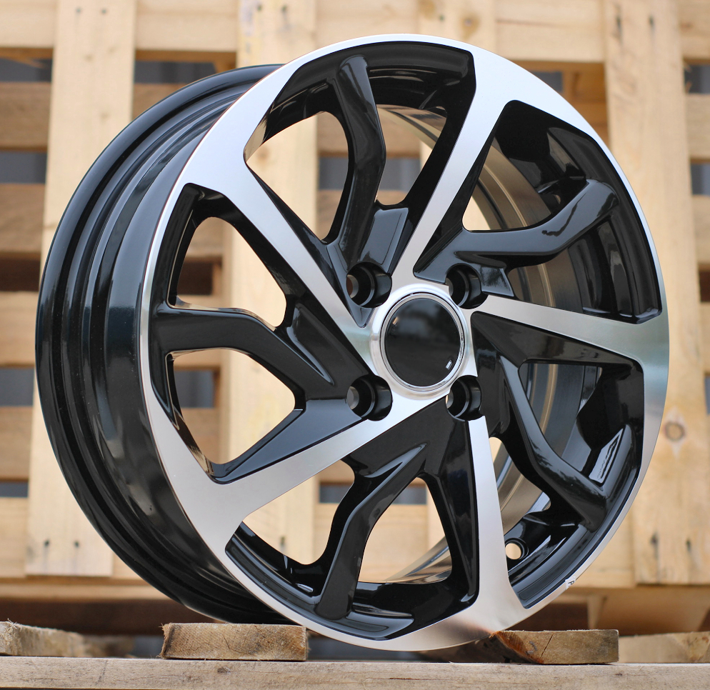 Jante Toyota 14x5,5 ET43 4x100 - Black Polished
