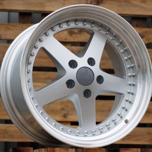 Jante BMW 18x8,5 ET30 5x120 - Silver+Polished Lip