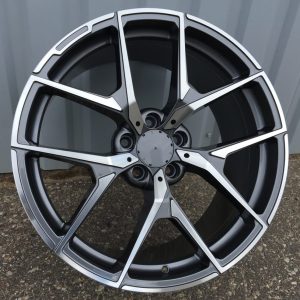 Jante Mercedes 17x8 ET40 5x112 - Grey Polished