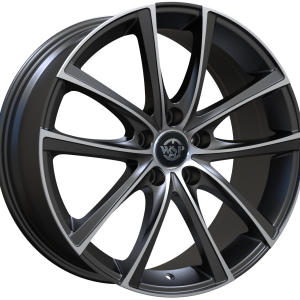 Jante Audi 17x7,5 ET36 5x112 - MATT GM POLISHED