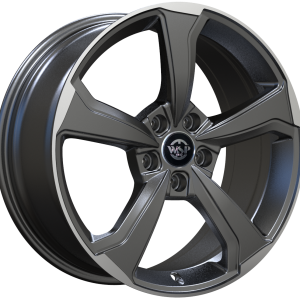 Jante Audi 18x7,5 ET37,5 5x100 - MATT GM POLISHED