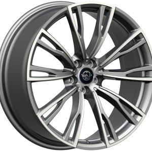Jante Volkswagen 17x7,5 ET47 5x112 - MATT GM POLISHED