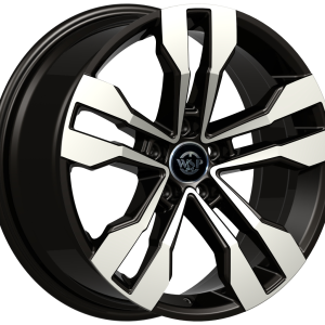 Jante Volkswagen 17x7,5 ET40 5x112 - GLOSSY BLACK POLISHED
