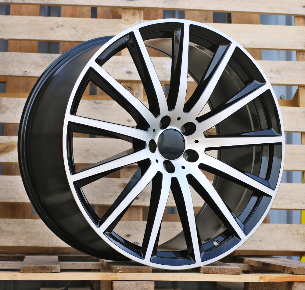Jante Mercedes 21x11 ET42 5x112 - F Black Polished