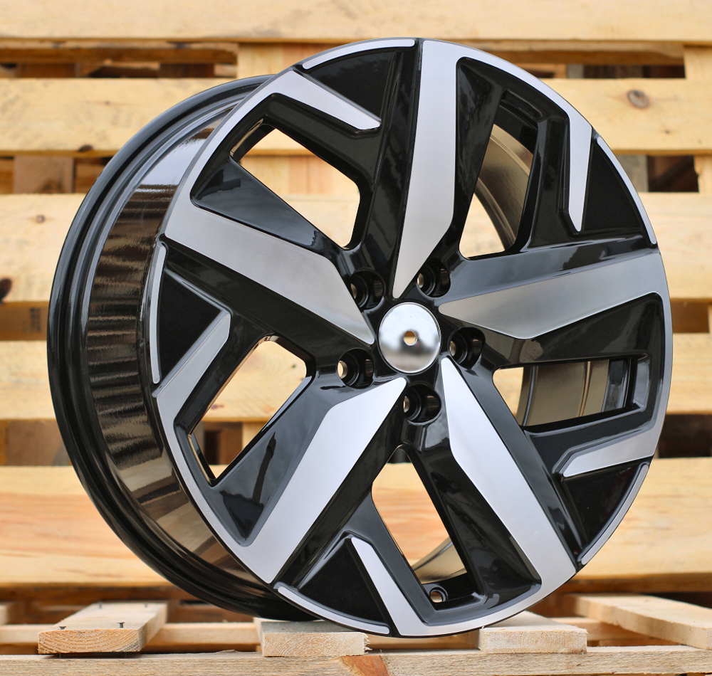 Jante Volkswagen 18x8 ET45 5x112 - Black Polished