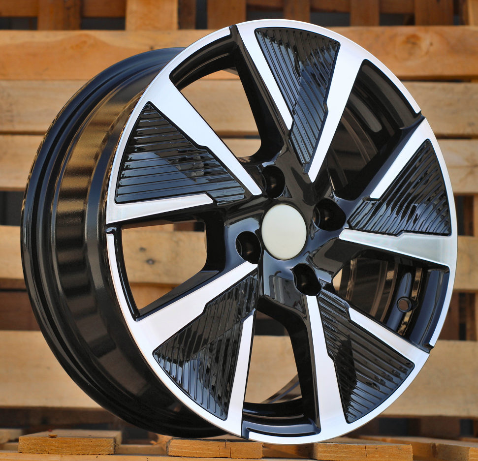 Jante Peugeot 17x7 ET32 4x108 - F Black Polished