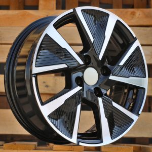 Jante Peugeot 16x6,5 ET32 4x108 - F Black Polished