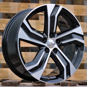 Jante Volvo 18x8 ET42 5x108 - Black Polished