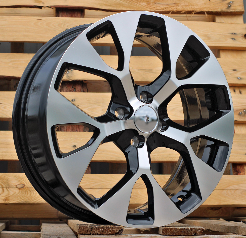 Jante RACIN 17x6,5 ET40 4x100 - Black Polished