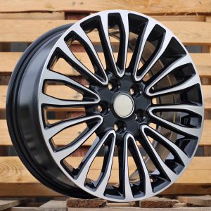 Jante Ford 17x7 ET50 5x108 - Black Polished